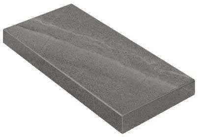 Керамогранит Italon Контемпора Карбон 33x120 ступень угловая правая в Волгограде