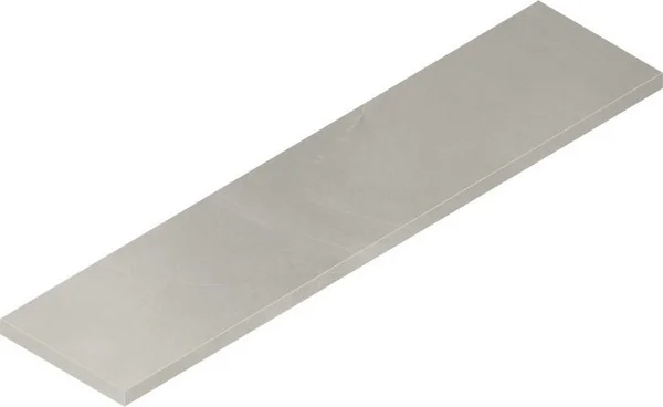 Керамогранит Italon Континуум Сильвер Ступень угловая левая 33х120 (Натуральная) в Волгограде