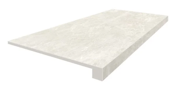 Керамогранит Coliseum Да Винчи Уайт Ступень фронтальная (Натуральный, 33х60) в Волгограде