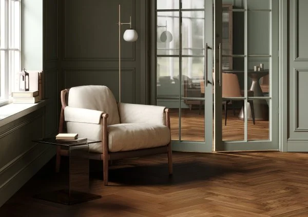 Паркетная доска Quartz Parquet Штучный паркет Орех Американский 44-400-29 в Волгограде