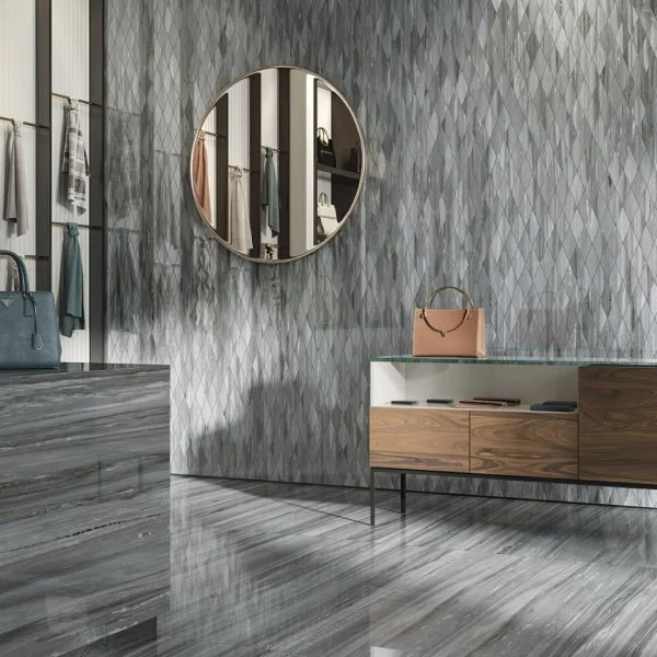 Керамогранит Italon Шарм Эдванс Палиссандро 28х48 мозаика Даймонд (Люкс) в Волгограде