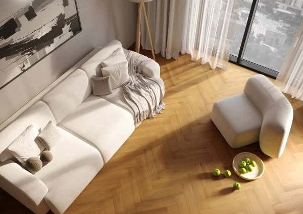 Паркетная доска Quartz Parquet Штучный паркет Тик Южноамериканский 44-400-71 в Волгограде