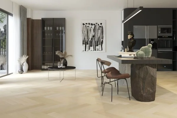 Паркетная доска Quartz Parquet Английская Ёлка Дуб Испанский 33-404 в Волгограде