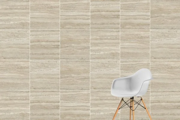 Керамогранит Vitra CityStone Травертин Линейный 60х60 (Натуральная и Реттифицированная) в Волгограде