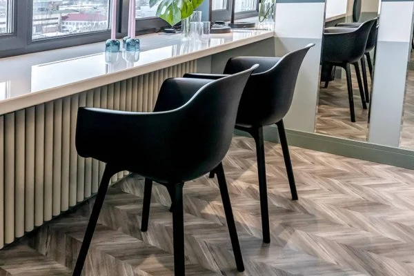 Пробковое покрытие CorkStyle Chevron Silver в Волгограде