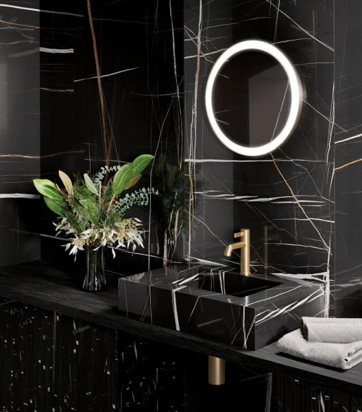 Керамогранит Italon Шарм Делюкс Сахара Нуар 80х80 (Натуральная и реттифицированная) в Волгограде