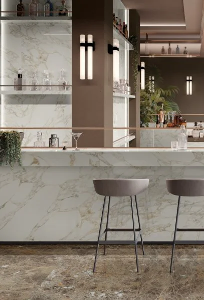 Керамогранит Italon Шарм Делюкс Арабескато Уайт 80х160 (Люкс и реттифицированная) в Волгограде