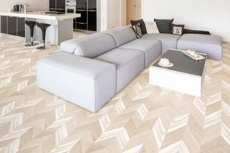 Пробковое покрытие CorkStyle Chevron Creme в Волгограде