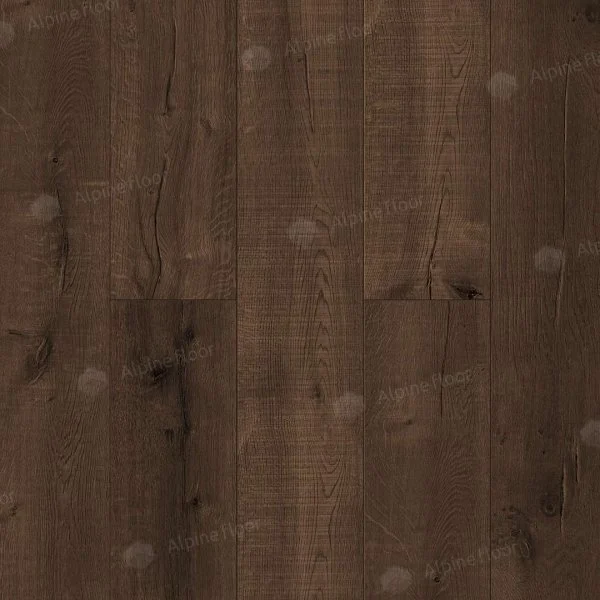Каменно-полимерная плитка Alpine Floor Real Wood Дуб Мокка ECO 2-2, 6 мм 43 класс в Волгограде