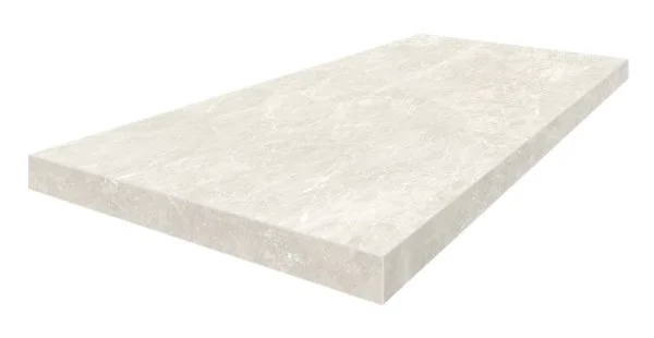 Керамогранит Coliseum Да Винчи Уайт Ступень угловая левая (Натуральный, 33х60) в Волгограде