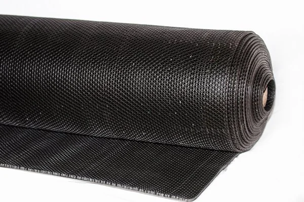 Грязезащитное рулонное покрытие ЗигЗаг Черный 5 мм (0,9 м) Китай в Волгограде