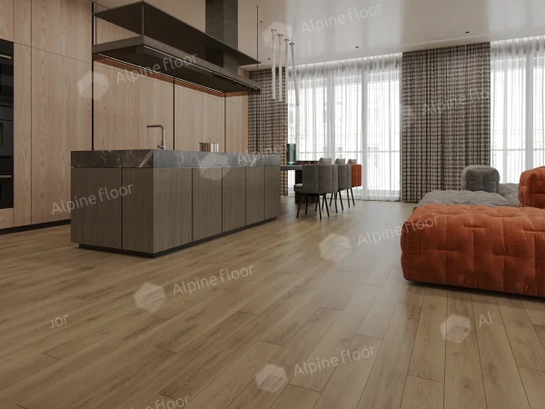 Каменно-полимерная плитка Alpine Floor Grand Sequoia Village Вайпуа ECO 11-1907 4мм, 43 класс в Волгограде