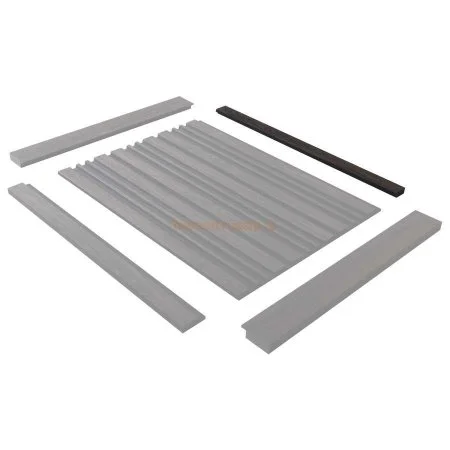 Финишный молдинг LF124B BR395K левый декорированный (31х12х2700мм) в Волгограде