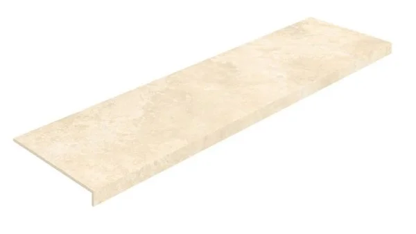 Керамогранит Coliseum Аурелия Уайт Ступень фронтальная (Натуральный, 33х120) в Волгограде