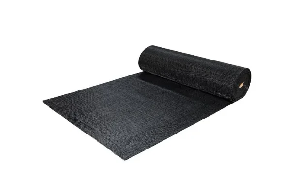 Грязезащитное рулонное покрытие ЗигЗаг Черный 5 мм (0,9 м) Китай в Волгограде