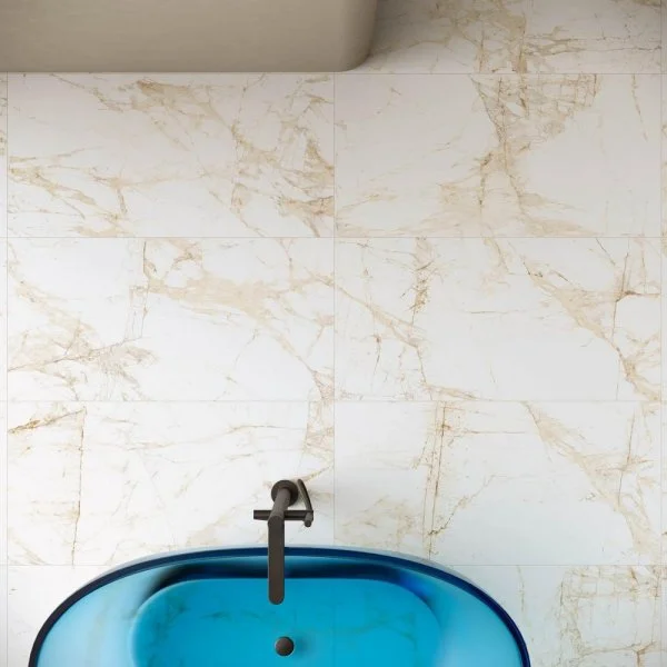 Керамогранит Coliseum Канова Уайт 60х120 (Натуральный и Реттифицированный) в Волгограде