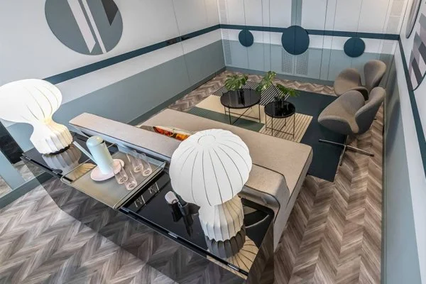 Пробковое покрытие CorkStyle Chevron Silver в Волгограде