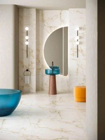 Керамогранит Coliseum Канова Уайт 60х60 (Натуральный и Реттифицированный) в Волгограде