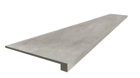 Керамогранит Coliseum Экспо Грэй Ступень фронтальная (Натуральный, 33х60) в Волгограде