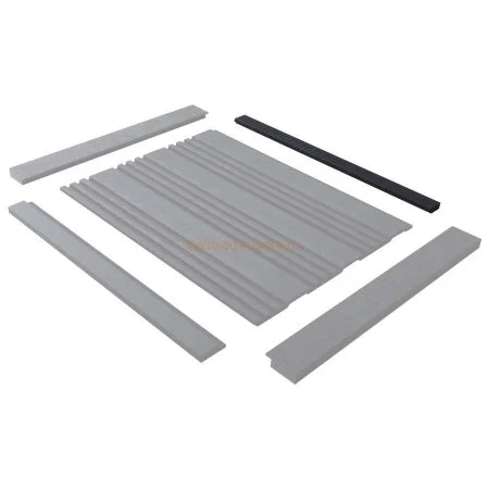 Финишный молдинг LF124B BK114K левый декорированный (31х12х2700мм) в Волгограде