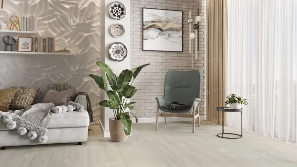 Каменно-полимерная плитка Alpine Floor Solo Plus Виваче ЕСО 14-201, 4 мм, 43 класс в Волгограде