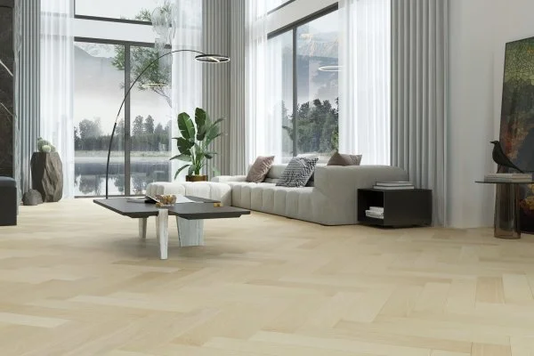 Паркетная доска Quartz Parquet Английская Ёлка Дуб Испанский 33-404 в Волгограде