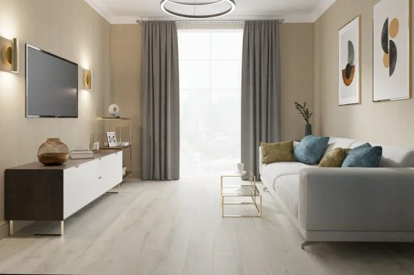 Ламинат Egger PRO 8/32 Дуб Кортина белый EPL034 в Волгограде