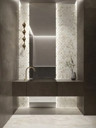 Керамогранит Italon Этернум Кофи 60х120 (Натуральная и Реттифицированная) в Волгограде