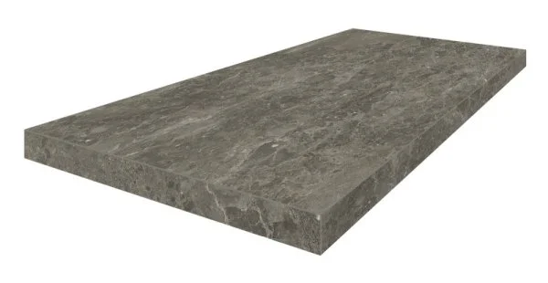 Керамогранит Coliseum Да Винчи Браун Ступень угловая левая (Натуральный, 33х60) в Волгограде