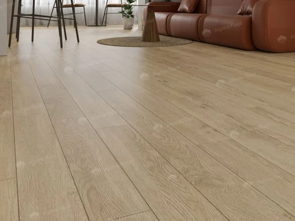 Каменно-полимерная плитка Alpine Floor Grand Sequoia Village Миндаль ECO 11-607 4мм, 43 класс в Волгограде