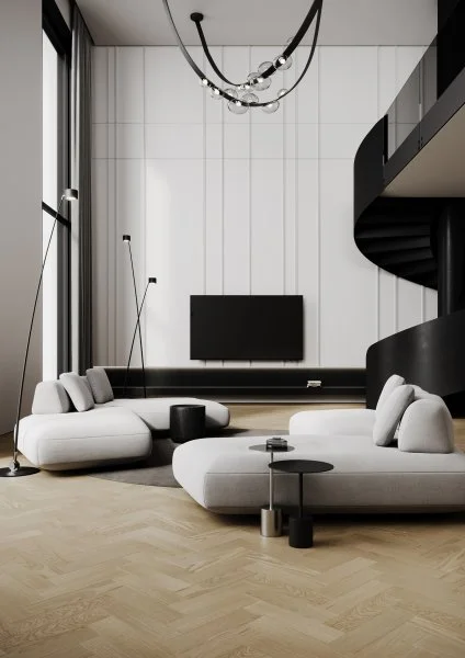 Паркетная доска Quartz Parquet Штучный паркет Дуб Бисквитный 44-1258-07 в Волгограде