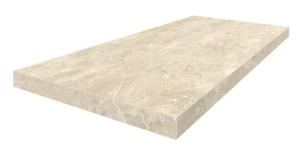 Керамогранит Coliseum Да Винчи Беж Ступень угловая левая (Натуральный, 33х60) в Волгограде