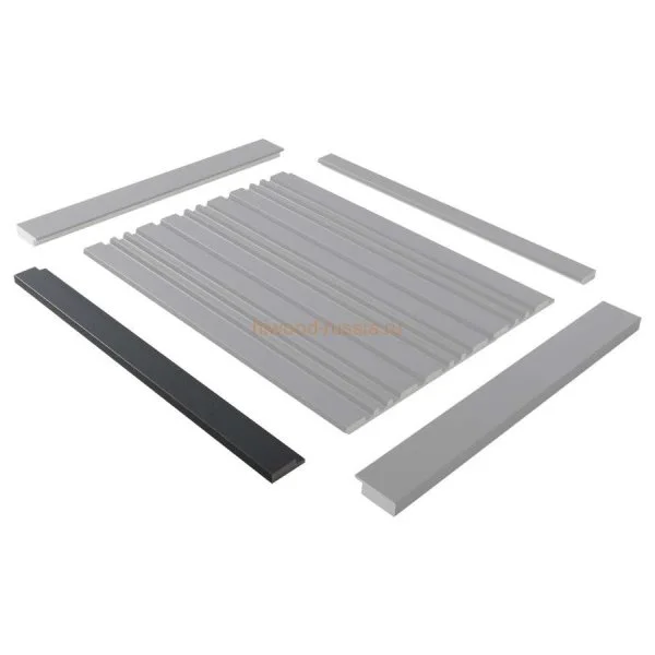 Финишный молдинг LF124A GR3 правый декорированный (42х12х2700мм) в Волгограде