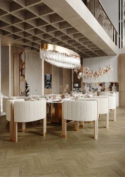 Паркетная доска Quartz Parquet Штучный паркет Дуб Конго 44-1258-54 в Волгограде