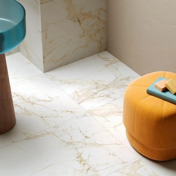 Керамогранит Coliseum Канова Уайт 60х60 (Натуральный и Реттифицированный) в Волгограде