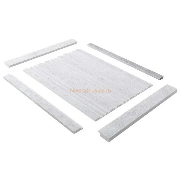 Финишный молдинг LF124B W50 левый декорированный (31х12х2700мм) в Волгограде