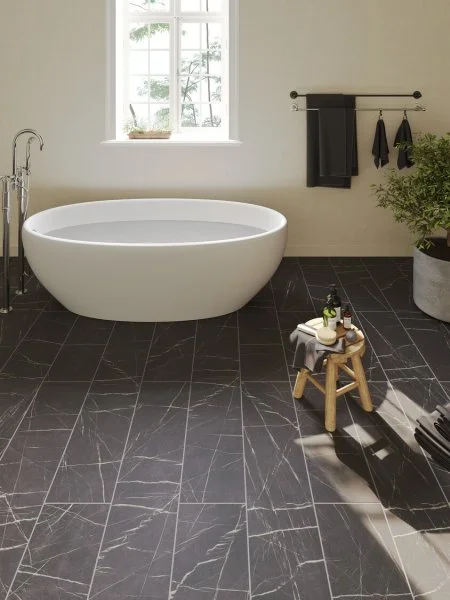 Ламинат Egger PRO 8/33 4V Large Aqua+ Камень Пьетра Гриджиа чёрный EPL246 в Волгограде