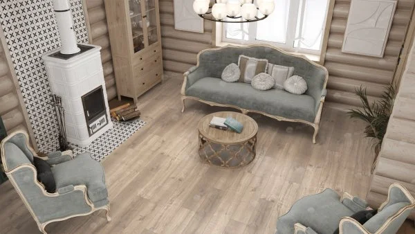 Каменно-полимерная плитка Alpine Floor Real Wood Дуб Натуральный ECO 2-5, 6 мм 43 класс в Волгограде