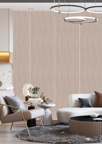 Декоративная панель для стен HiWood LV129 BR417N (120х12х2700мм) в Волгограде