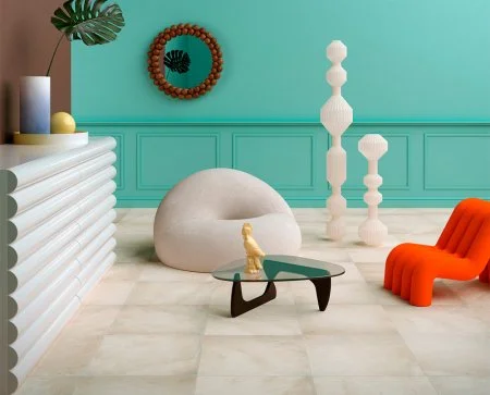 Керамогранит Coliseum Ривьера Уайт 60х60 (Натуральный и Реттифицированный) в Волгограде