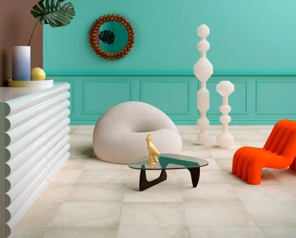 Керамогранит Coliseum Ривьера Уайт 60х60 (Натуральный и Реттифицированный) в Волгограде