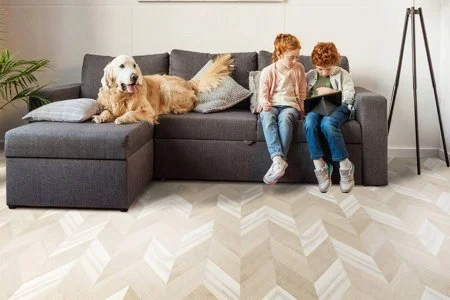 Пробковое покрытие CorkStyle Chevron Creme в Волгограде