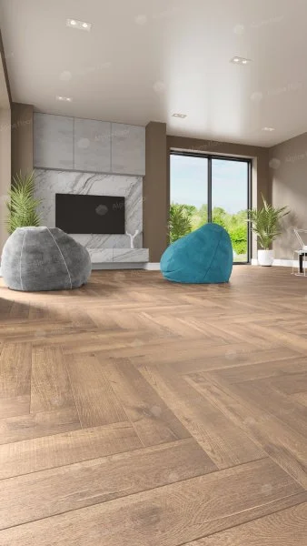 Каменно-полимерная плитка Alpine Floor Parqet Light Дуб Royal ECO 13-2, 4 мм 43 класс в Волгограде
