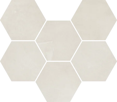 Керамогранит Italon Континуум Полар Мозаика Гексагон (Натуральная 25х29) в Волгограде