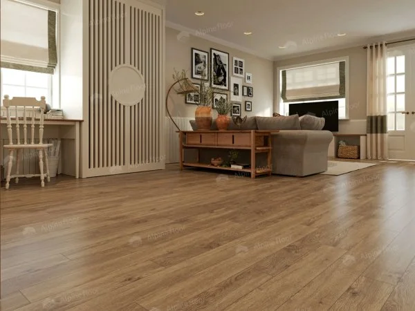 Каменно-полимерная плитка Alpine Floor Grand Sequoia Village Макадамия ECO 11-1007 4мм, 43 класс в Волгограде