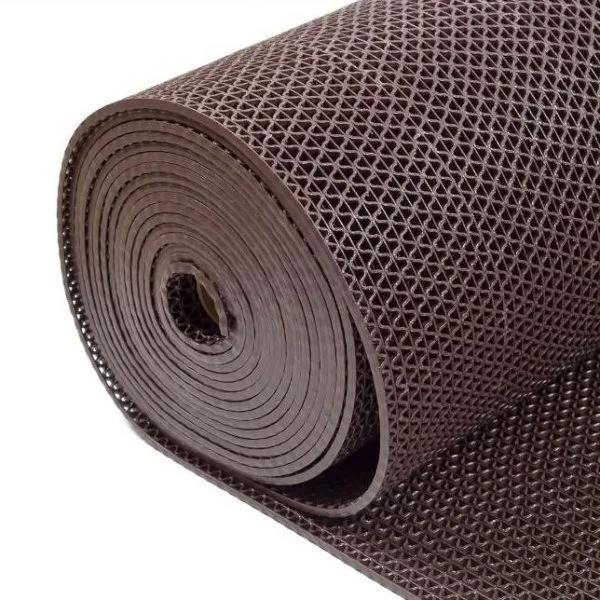 Грязезащитное рулонное покрытие ЗигЗаг Коричневый 4,5 мм (0,9 м) Китай в Волгограде
