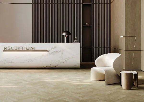 Кварц-виниловая плитка Fargo Herringbone 44-653-41 Дуб Атлантик в Волгограде