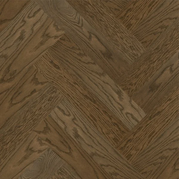 Паркетная доска Quartz Parquet Английская Ёлка Дуб Брауни 33-413 в Волгограде