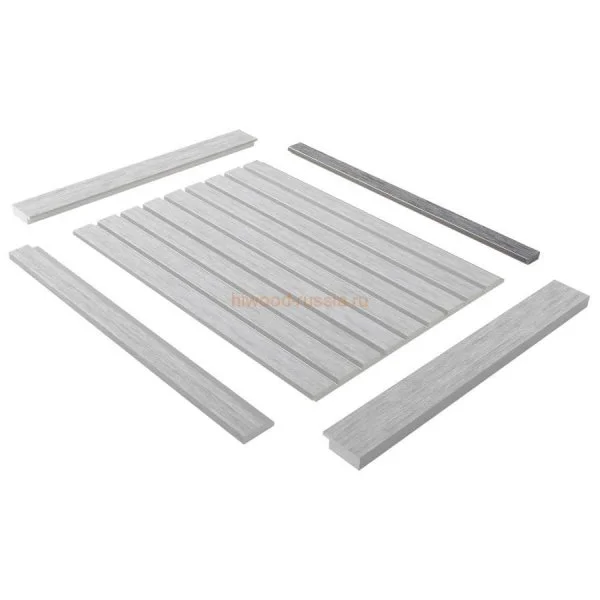 Финишный молдинг LF124B GN68 левый декорированный (31х12х2700мм) в Волгограде