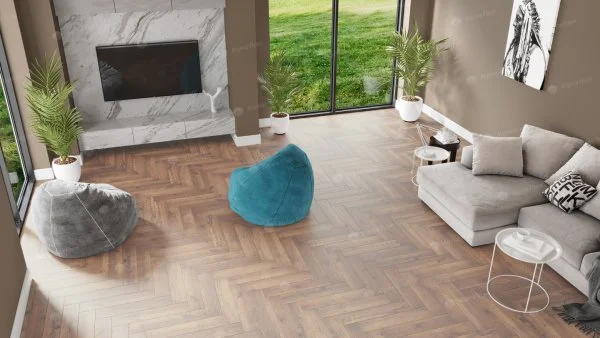 Каменно-полимерная плитка Alpine Floor Parqet Light Дуб Royal ECO 13-2, 4 мм 43 класс в Волгограде